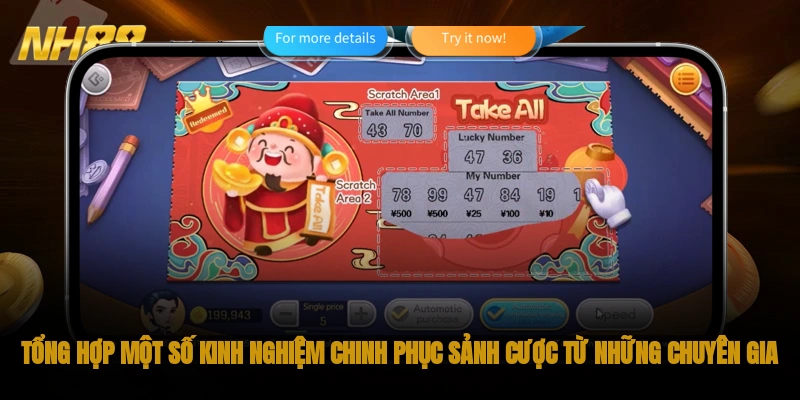 Tổng hợp một số kinh nghiệm chinh phục sảnh cược từ những chuyên gia